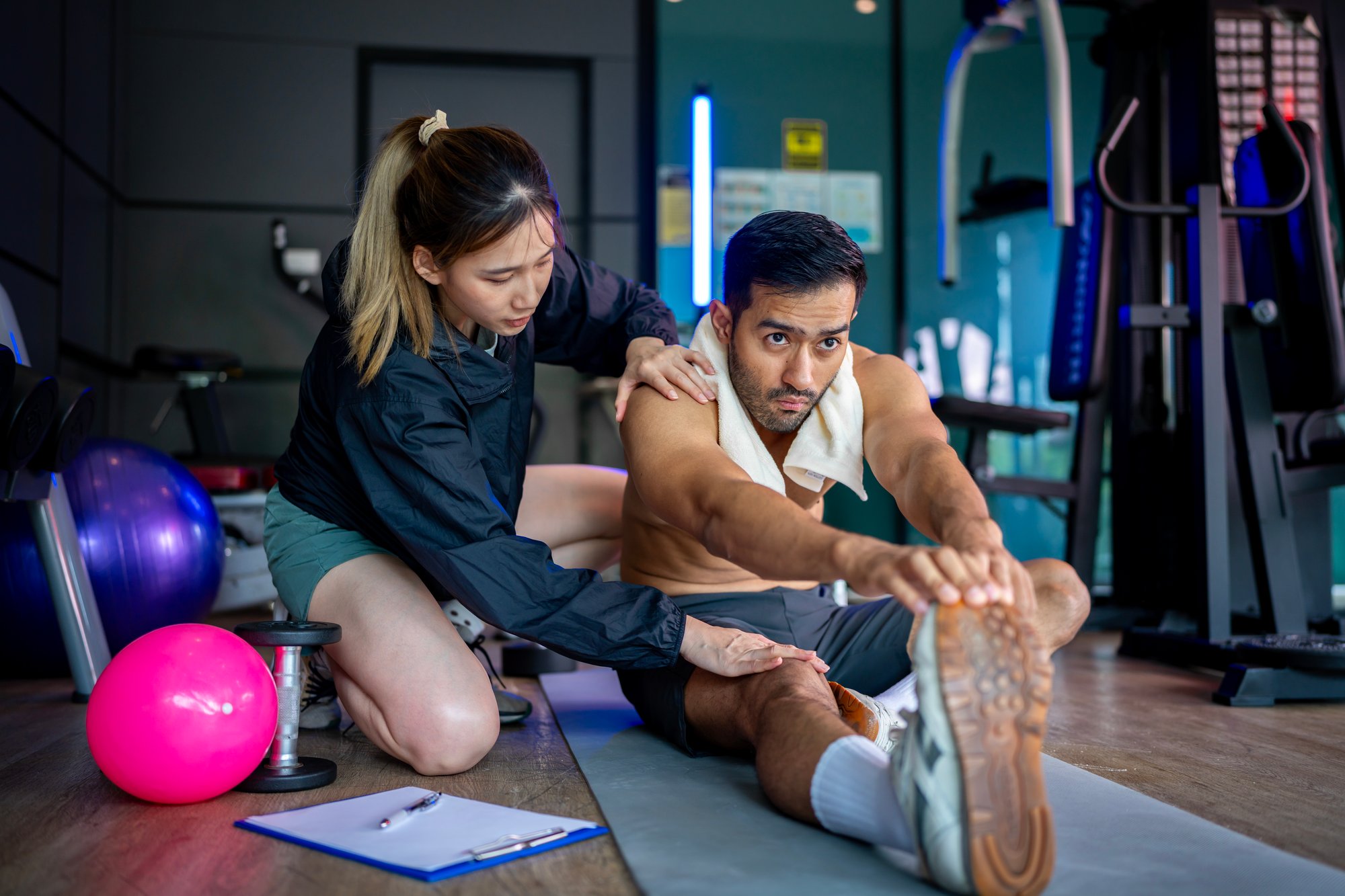 Customized physical therapy one on one